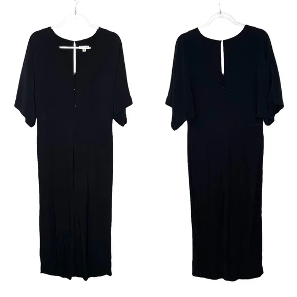 Whistles Pants Jumpsuits Whistles Fernanda Button Wide Leg